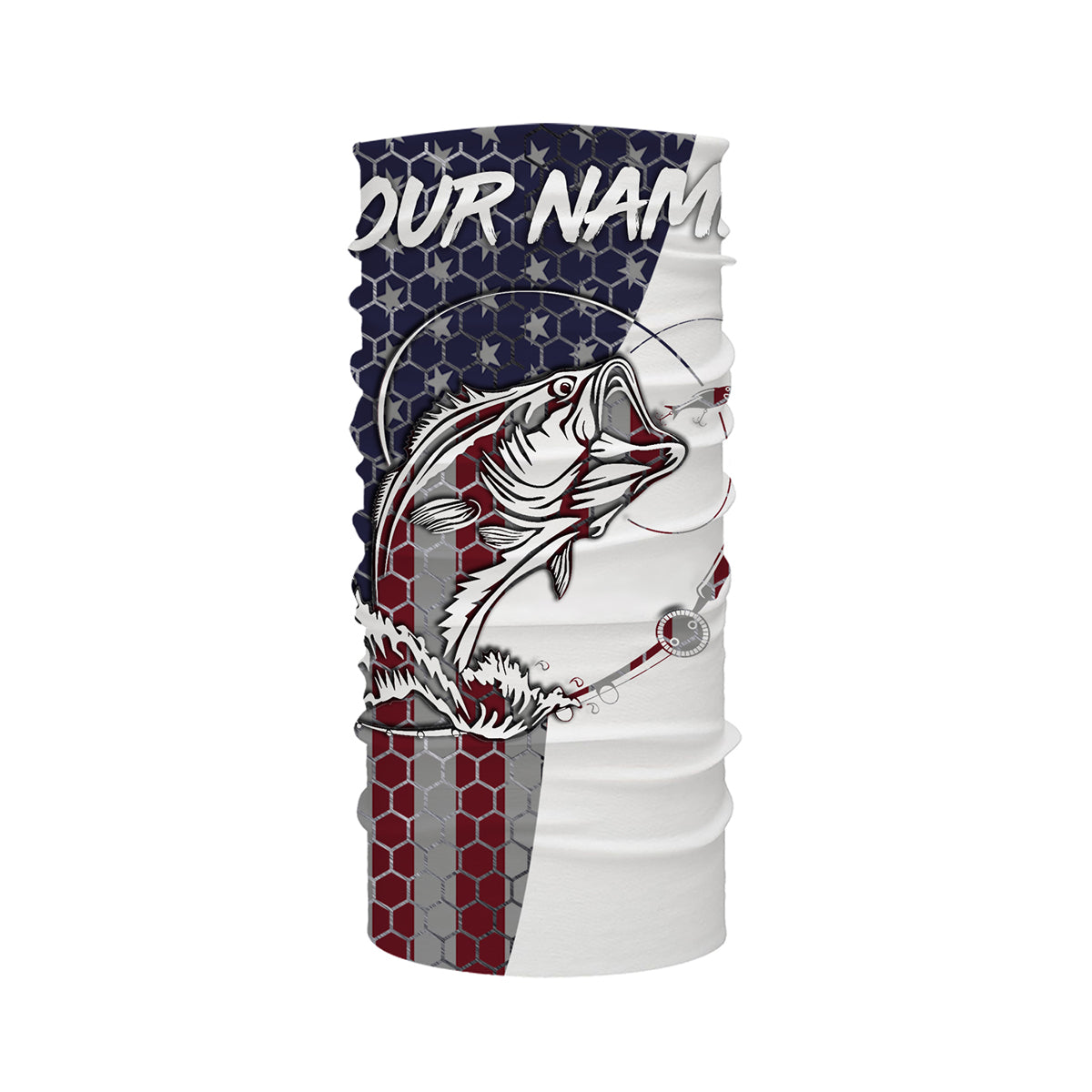 Bass Fishing American Flag Custom performance Fishing shirts, Patriotic Bass Fishing jerseys IPHW1382