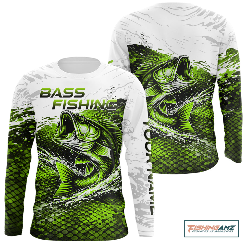 Custom name option on left and right sleeves great for captains, fishing teams, and families