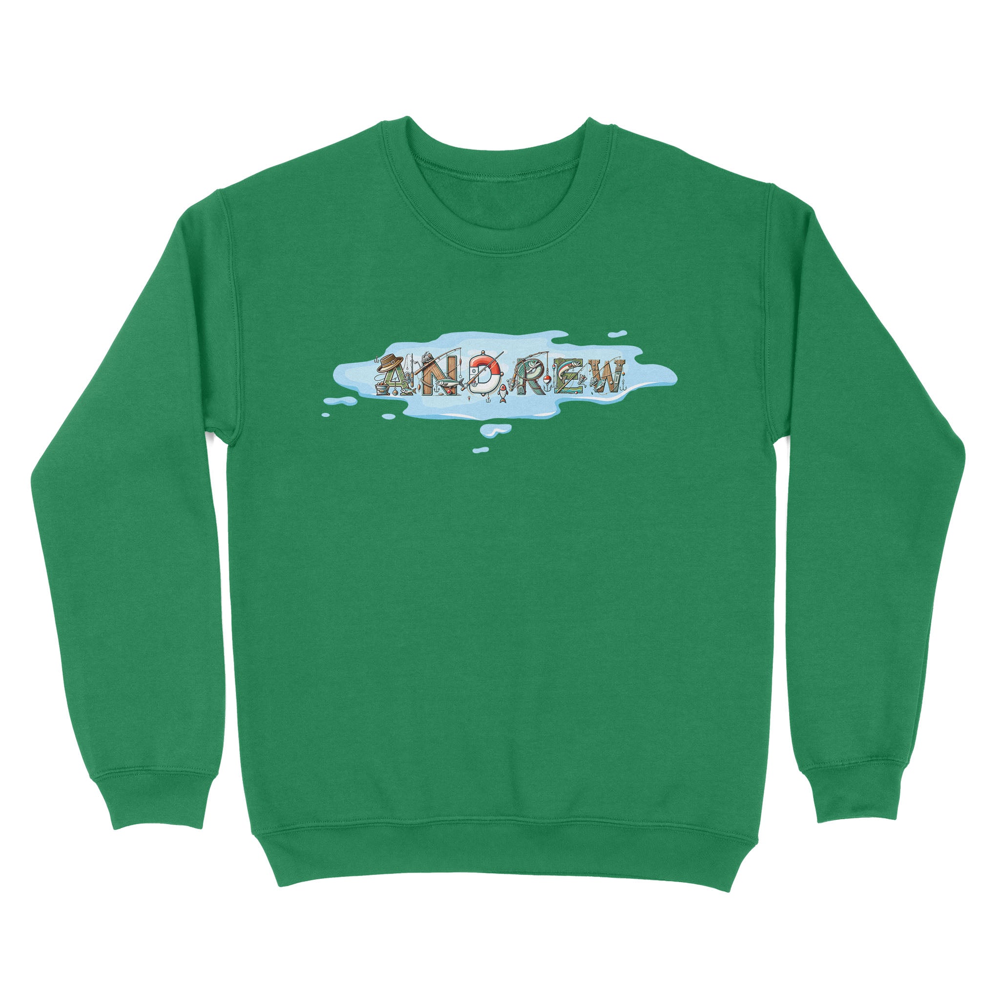 Personalized fishing shirts custom name fishing Sweatshirt