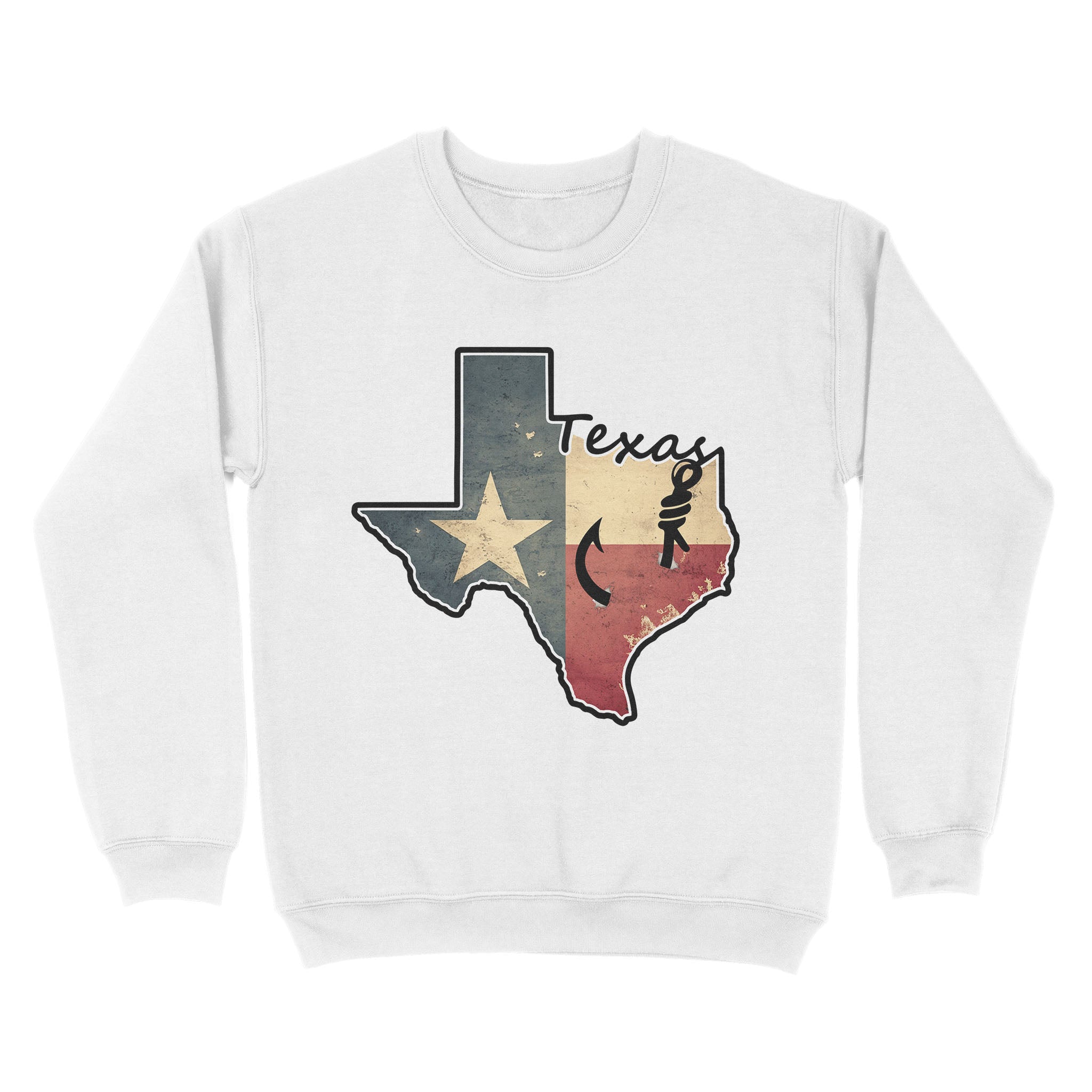 Texas fishing shirt with Texas flag for fisherman Texas fishing forum A234