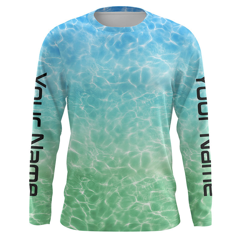 Water Surface Custom Long Sleeve Performance Fishing Shirts For Men, C –  FishingAmz
