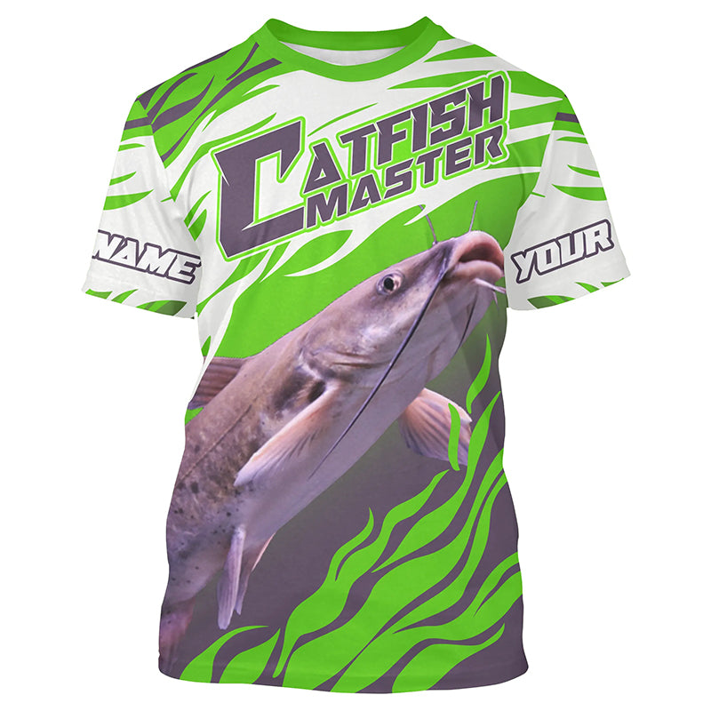 Chanel Catfish Fishing Custom UV Short Sleeve Fishing Shirts, Catfish Master Tournament Fishing Shirt IPHW3925
