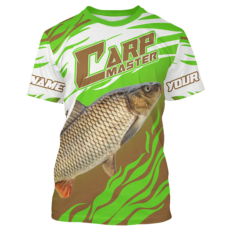Carp Master Carp Fishing Custom UV Protection Short Sleeve Fishing Shirts For Men, Women IPHW3929