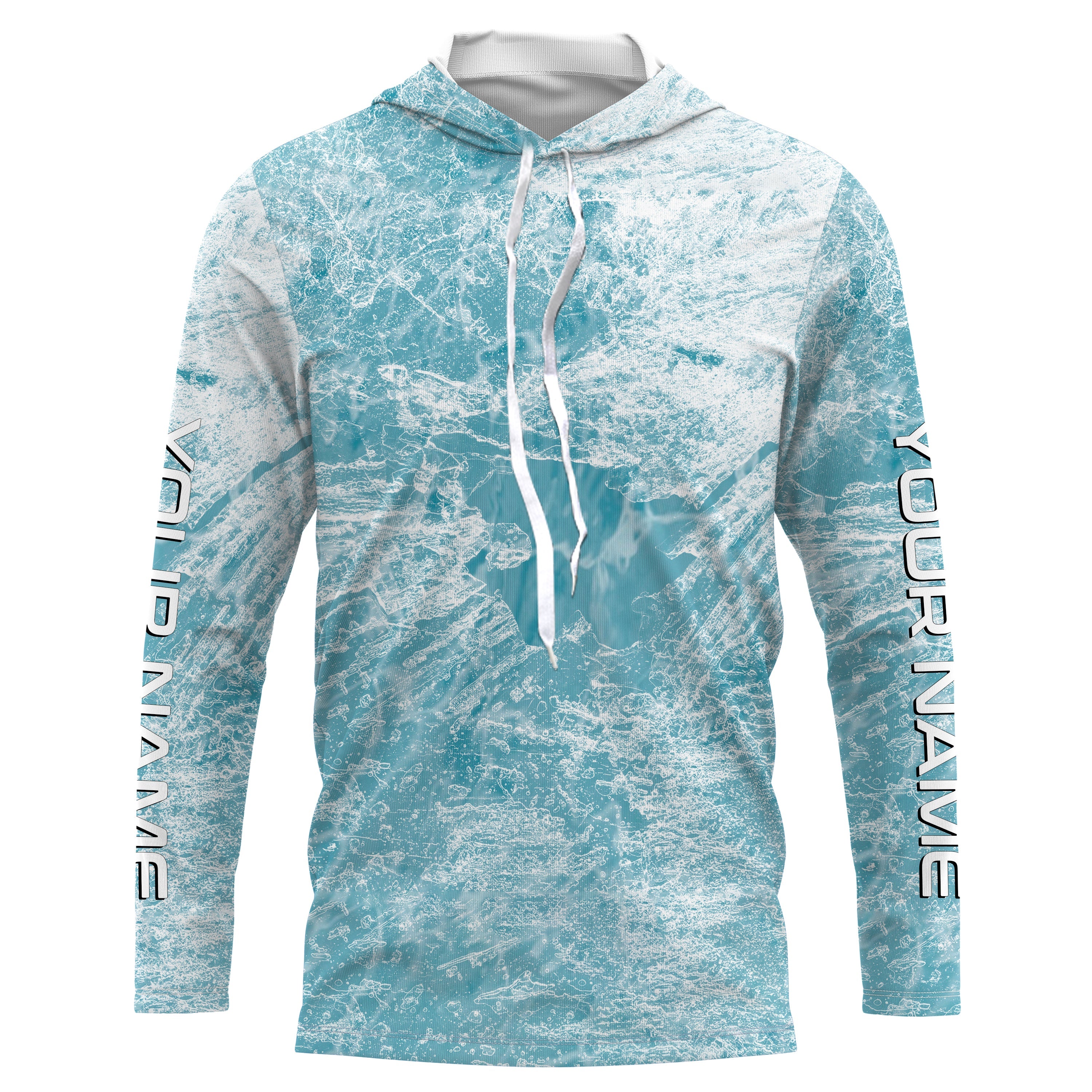 Ice camo Ice Fishing Shirts, Personalized Ice Fishing Clothing for men, women and kids IPHW3504