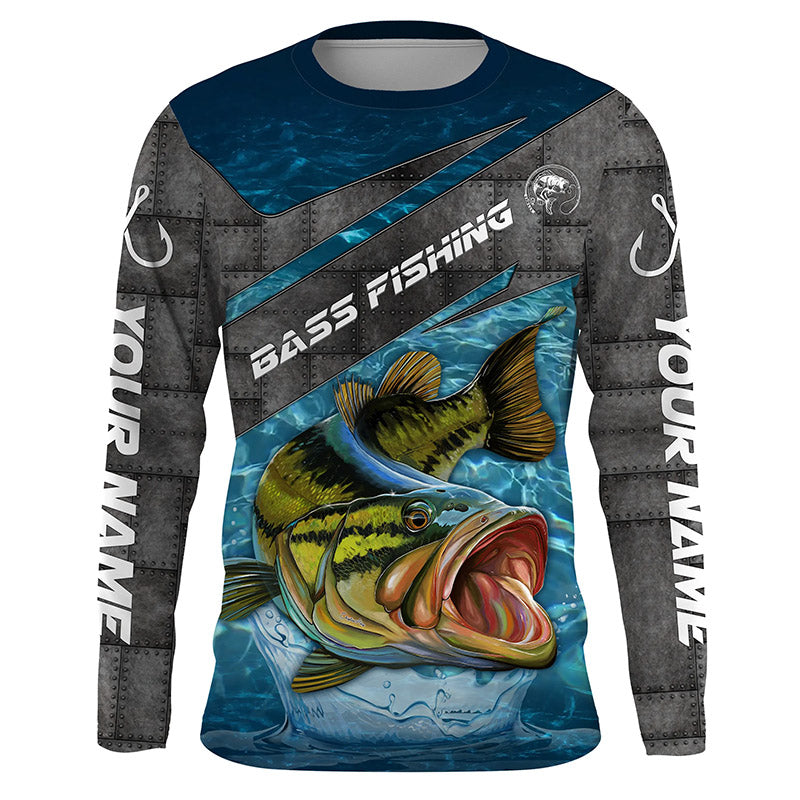 Personalized Largemouth Bass Fishing Jerseys, Bass Tournament