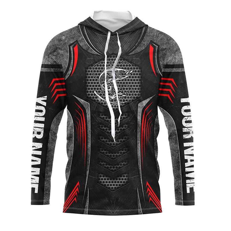 Custom Walleye Fishing Jerseys, Personalized Walleye Fishing tattoo mental fishing Long sleeve shirts NQS4935