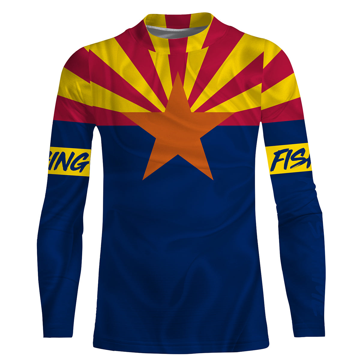 Arizona fishing flag fishing jerseys | Kid Long Sleeves NPQ773