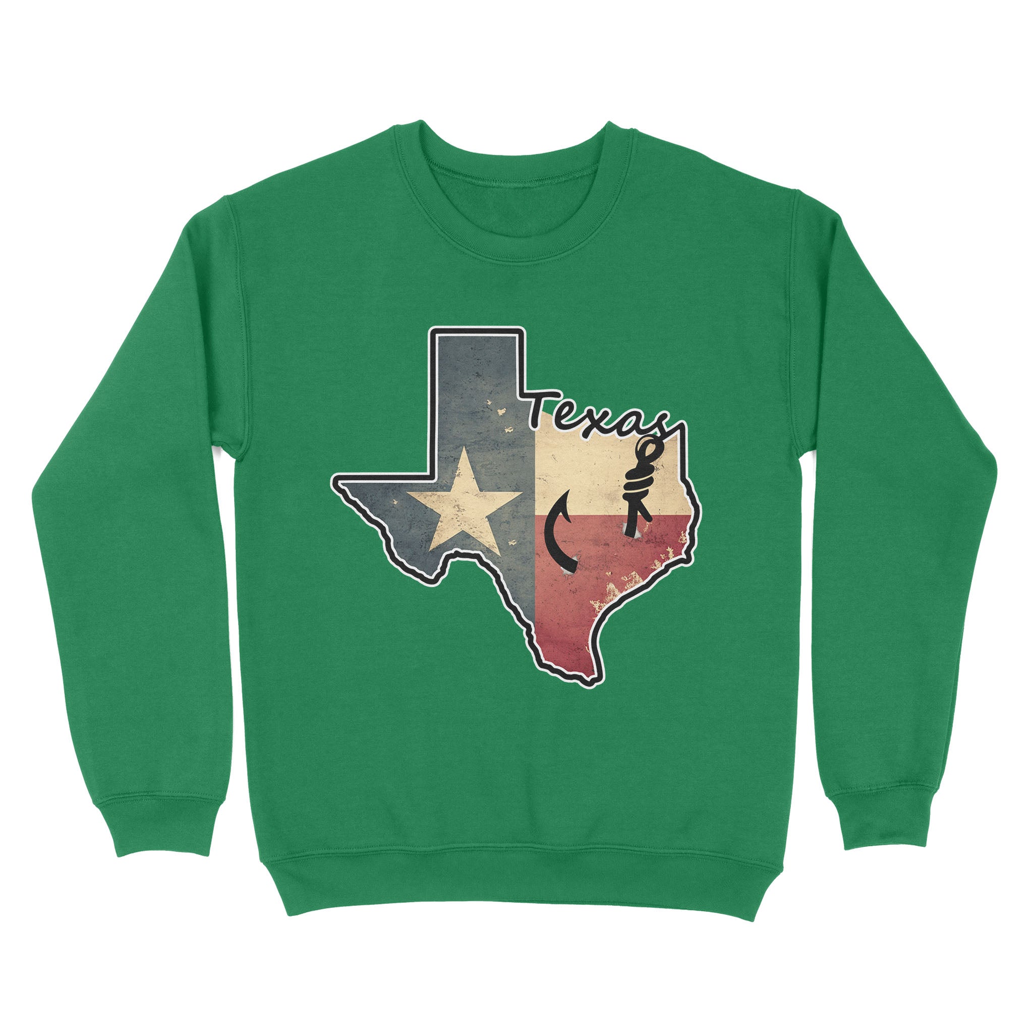 Texas fishing shirt with Texas flag for fisherman Texas fishing forum A234