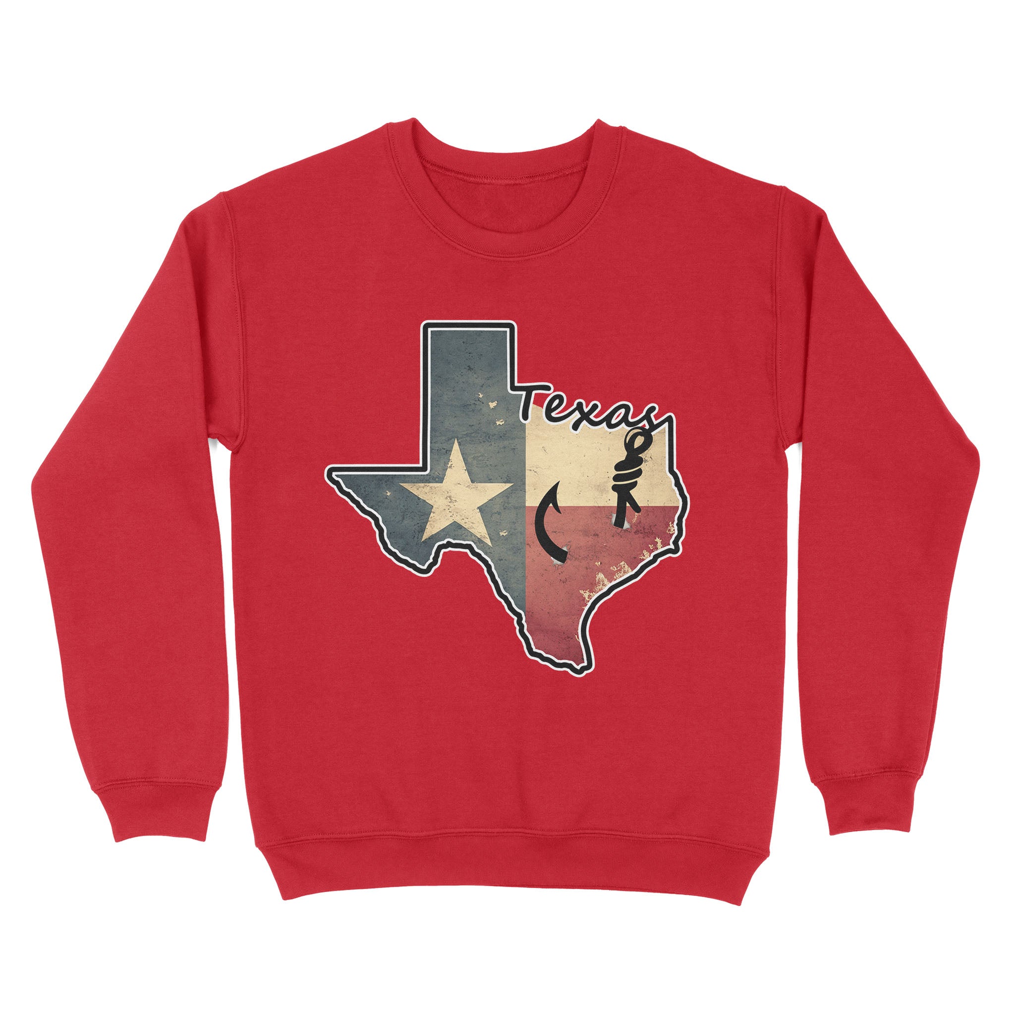 Texas fishing shirt with Texas flag for fisherman Texas fishing forum A234