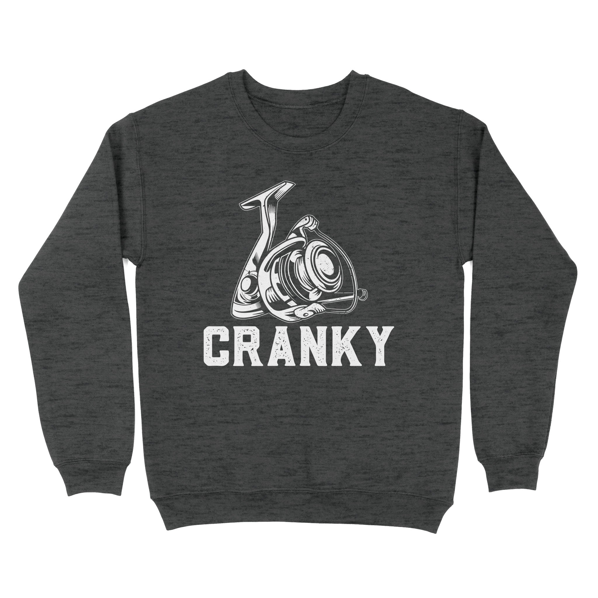 Cranky Funny Fishing Sweatshirt