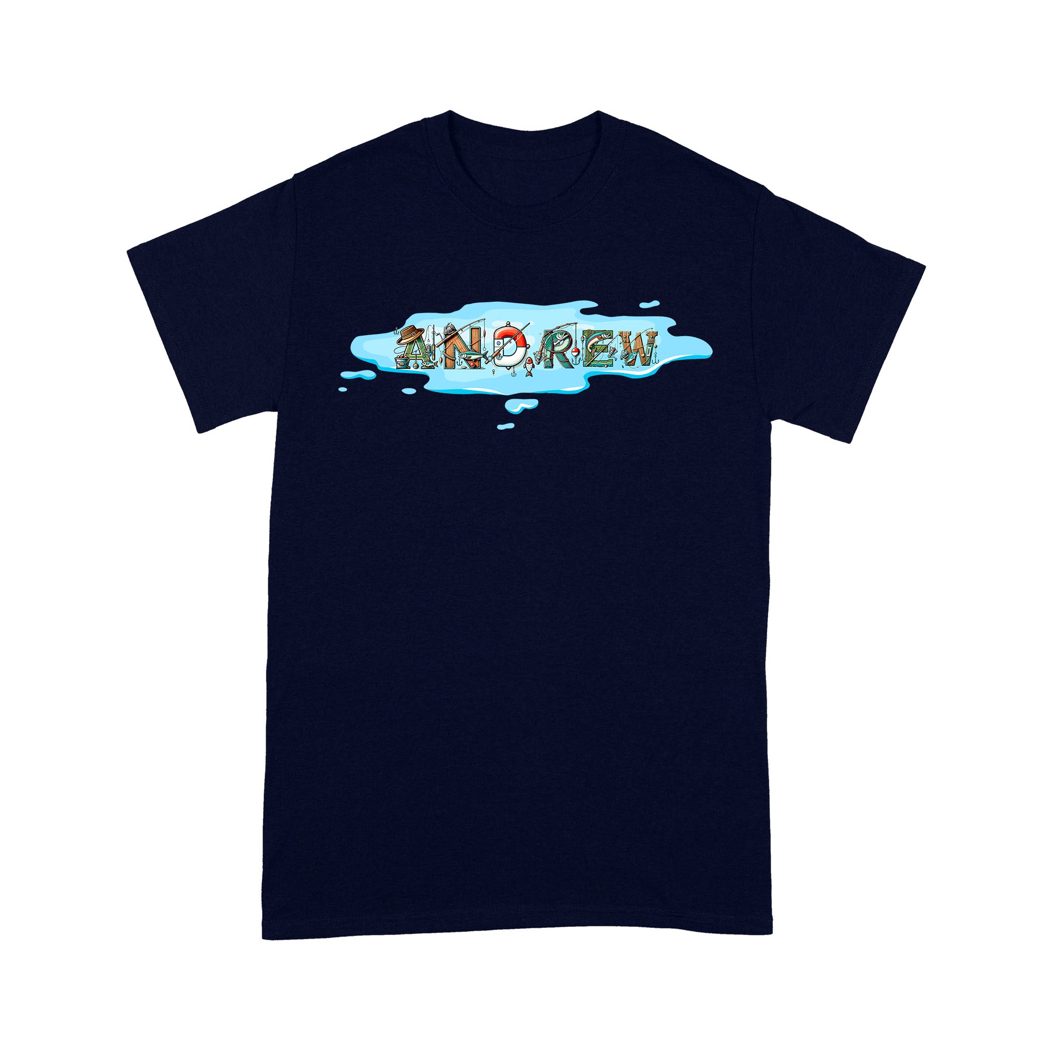 Personalized fishing shirts custom name fishing T-Shirt