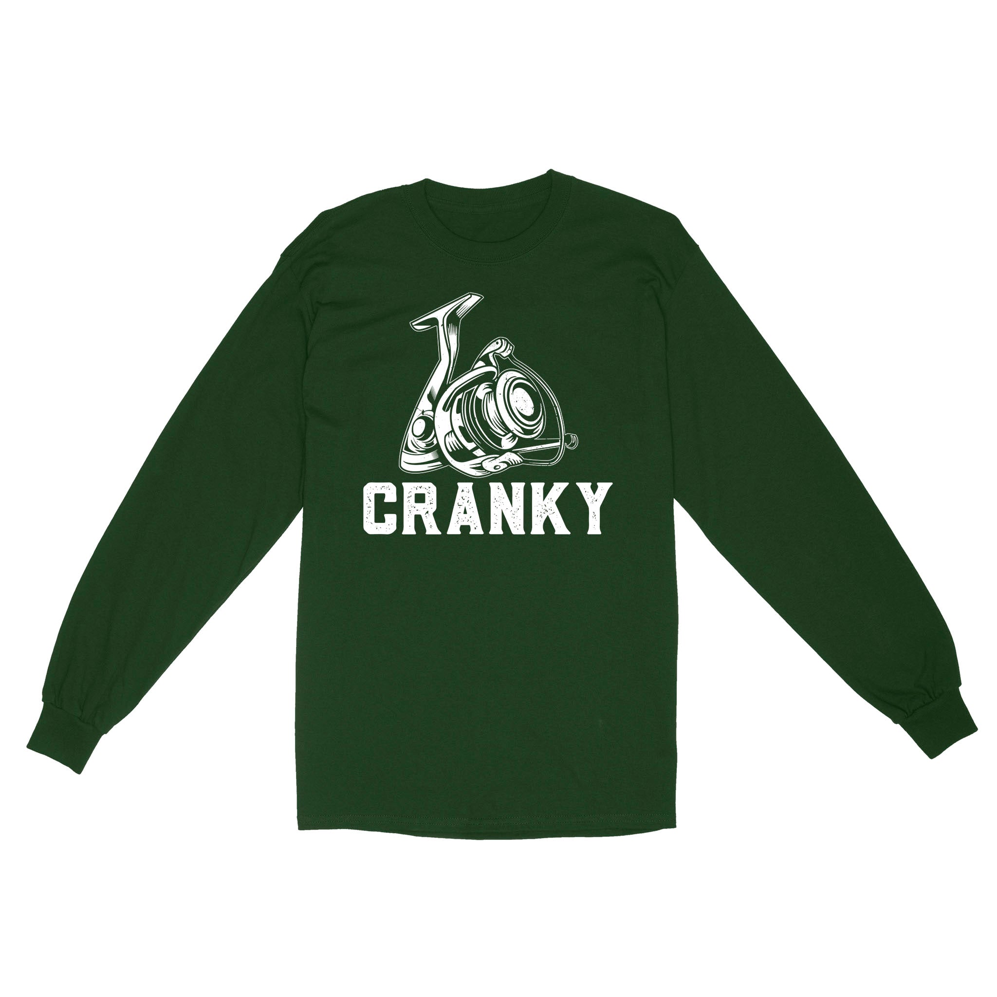Cranky Funny Fishing Long Sleeve