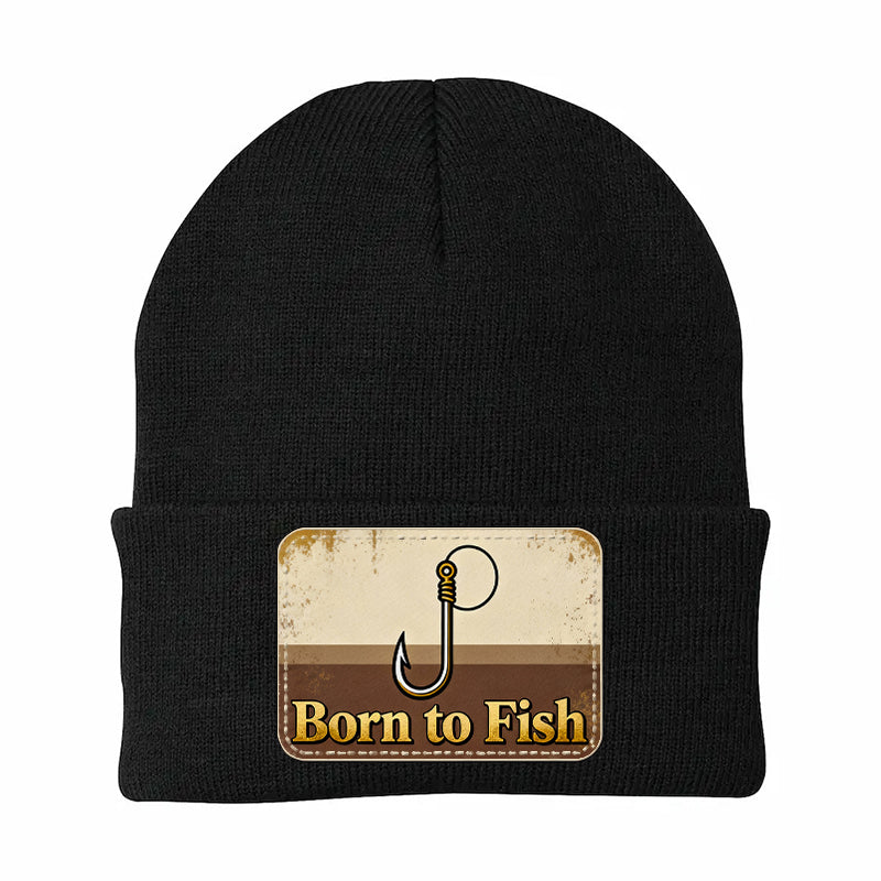 Born To Fish Fishing Beanies
