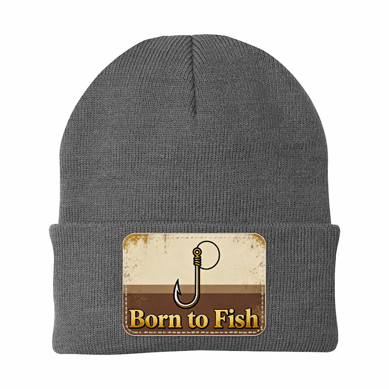 Born To Fish Fishing Beanies