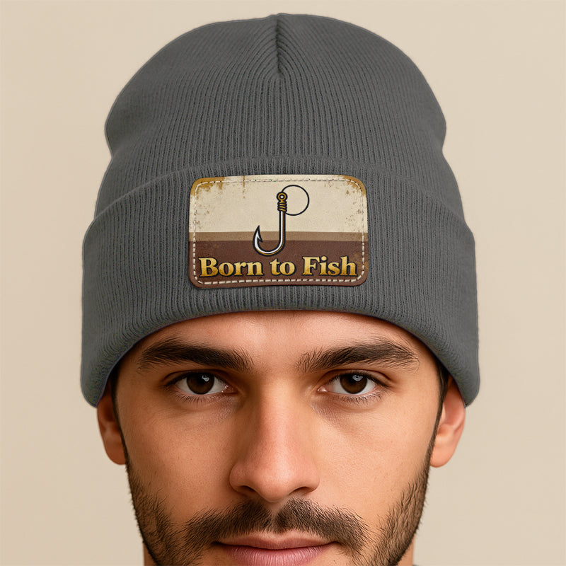Born To Fish Fishing Beanies