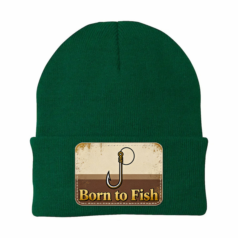 Born To Fish Fishing Beanies