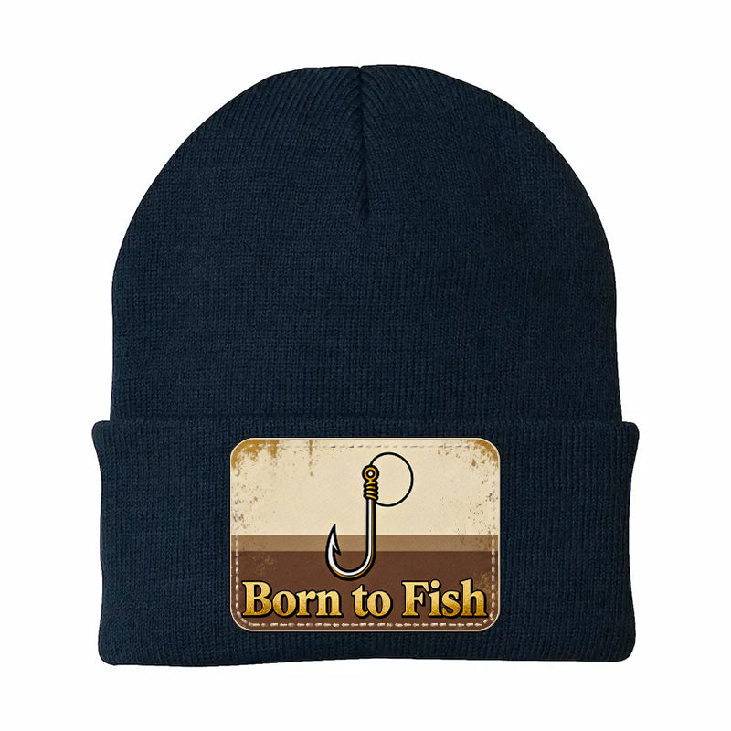 Born To Fish Fishing Beanies