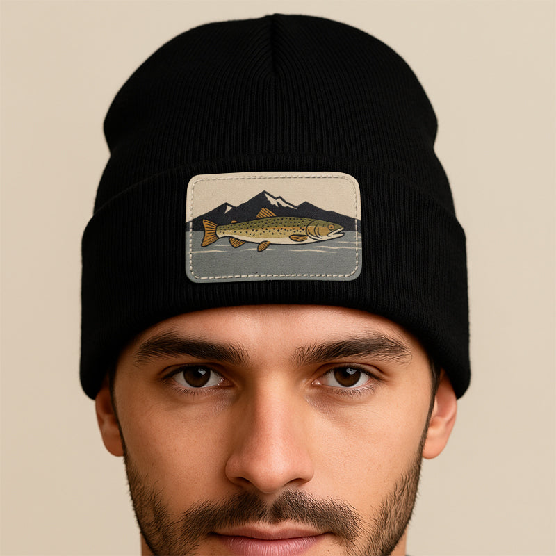 Trout Fishing Mountain Fishing Beanies