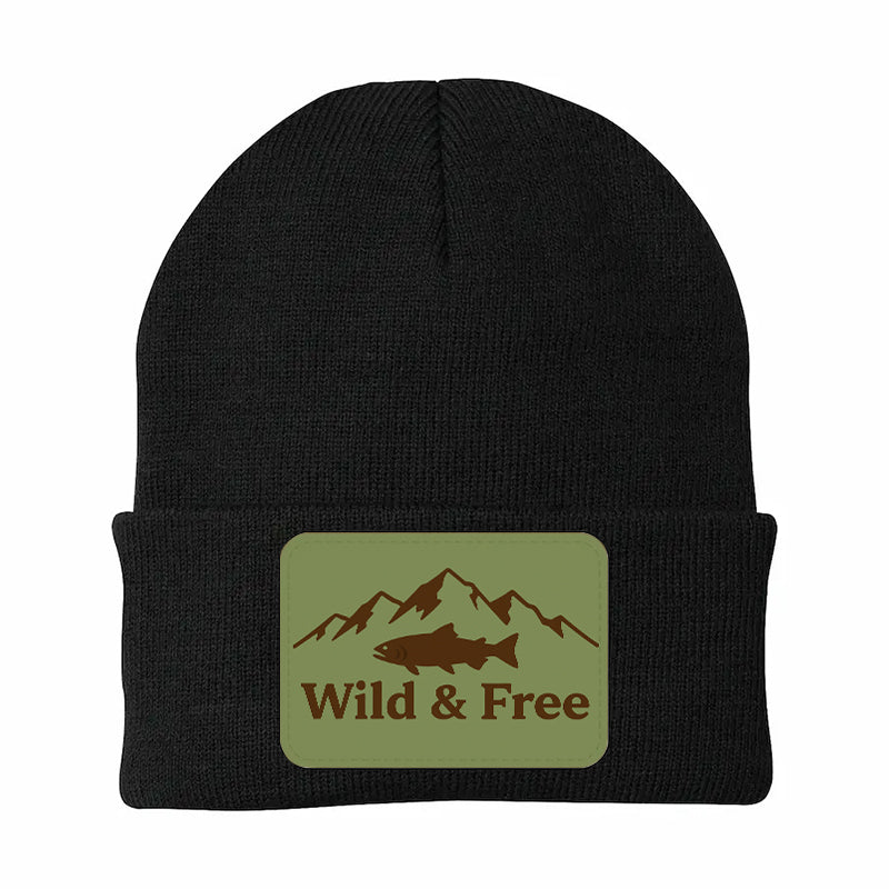 Fishing Wild and Free Fishing Beanies