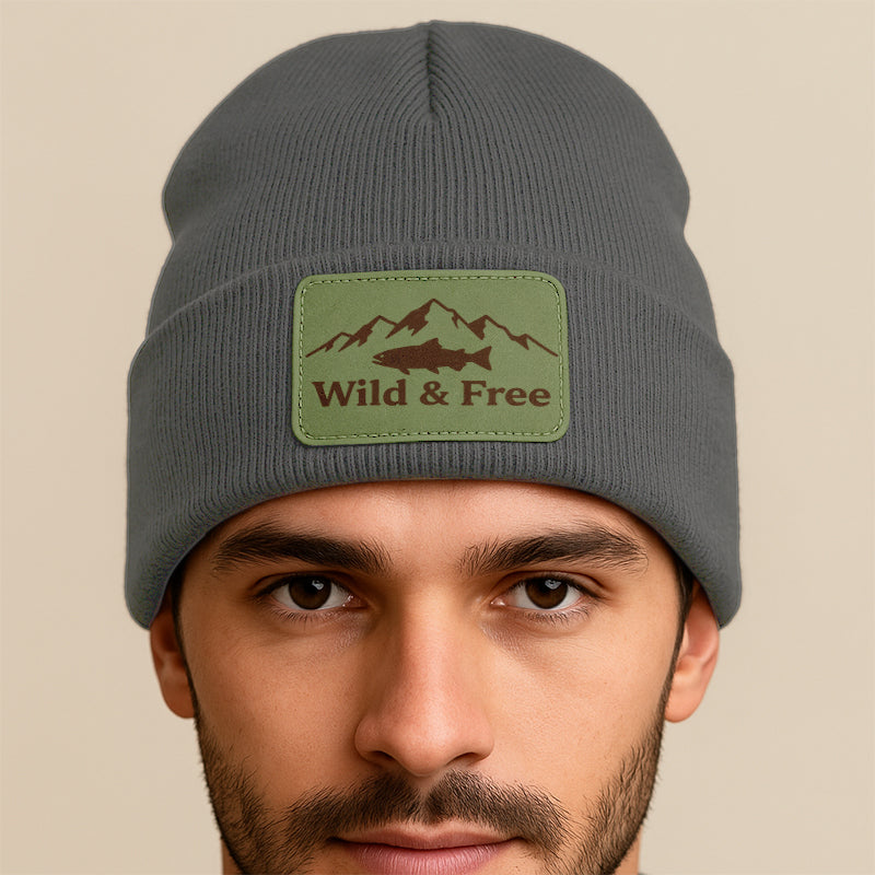 Fishing Wild and Free Fishing Beanies