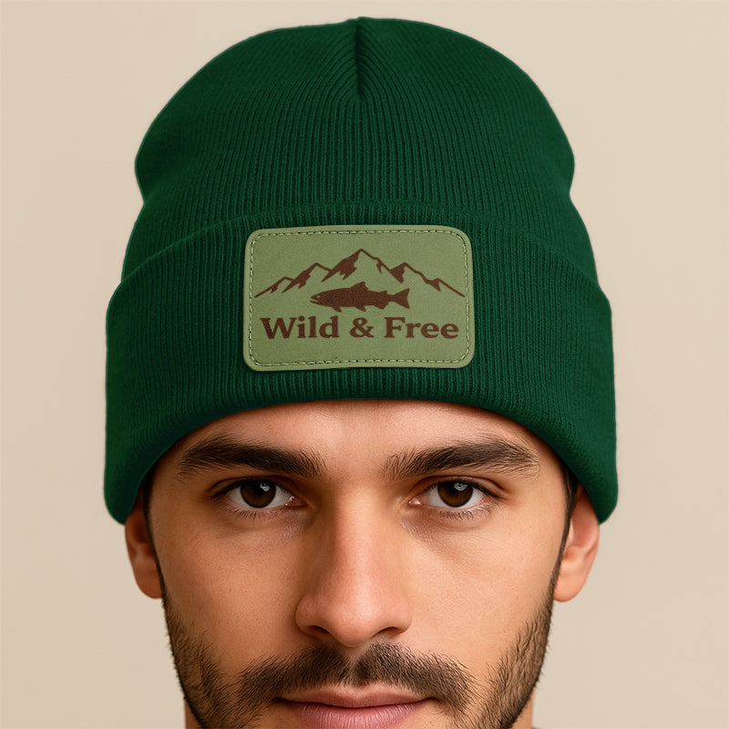 Fishing Wild and Free Fishing Beanies