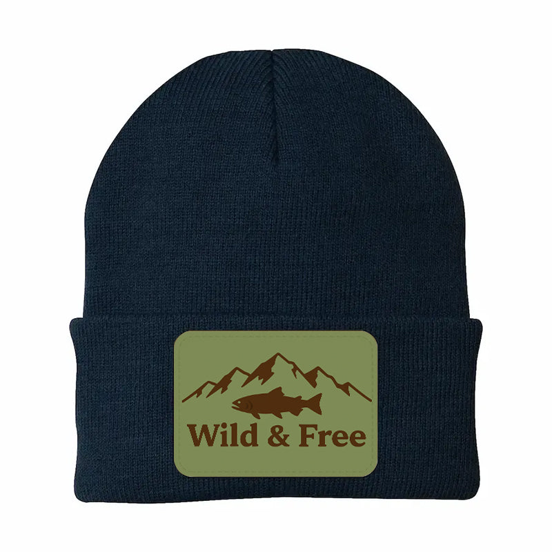 Fishing Wild and Free Fishing Beanies