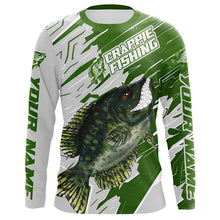 Load image into Gallery viewer, Angry Crappie Custom Long Sleeve Tournament Fishing Shirts, Crappie Fishing Jerseys IPHW6200
