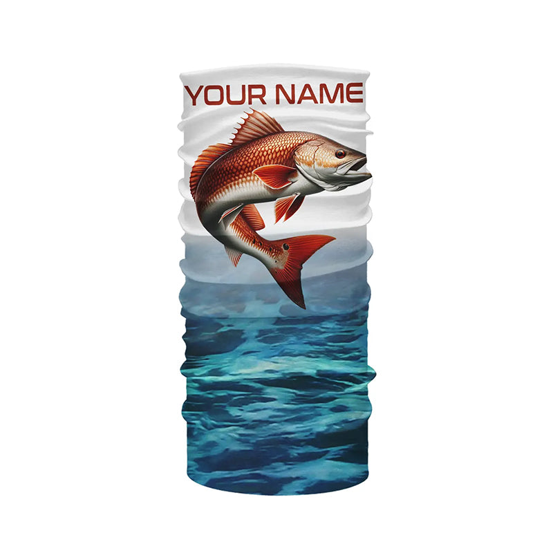 Personalized Redfish Fishing Jerseys, Redfish Puppy Drum Saltwater Tournament Fishing Shirts IPHW5700