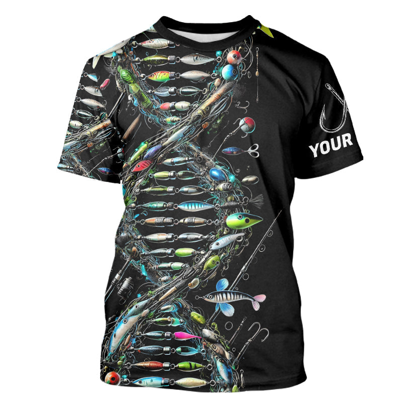 Fishing DNA Custom UV Protection Performance Fishing T-Shirts IPHW8360