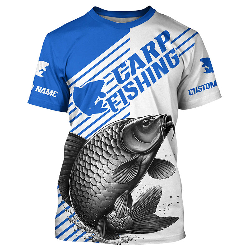 Carp Fishing Custom Long Sleeve Fishing Shirts, Carp Fishing Tournament Shirts Fishing Jerseys IPHW7366