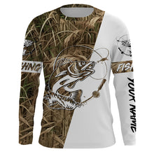 Load image into Gallery viewer, Walleye Fishing Tattoo camo performance Customize long sleeves fishing shirt for men NPQ67
