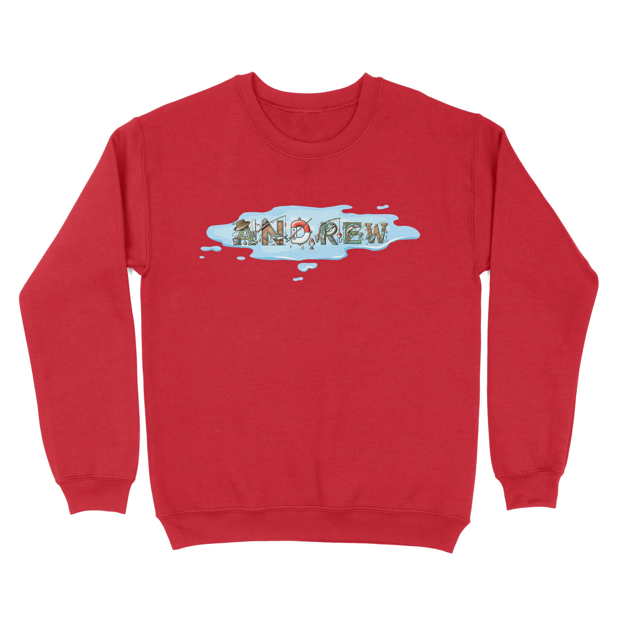 Personalized fishing shirts custom name fishing Sweatshirt