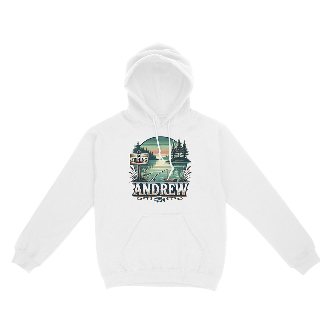 Personalized fishing shirt custom name Hoodie