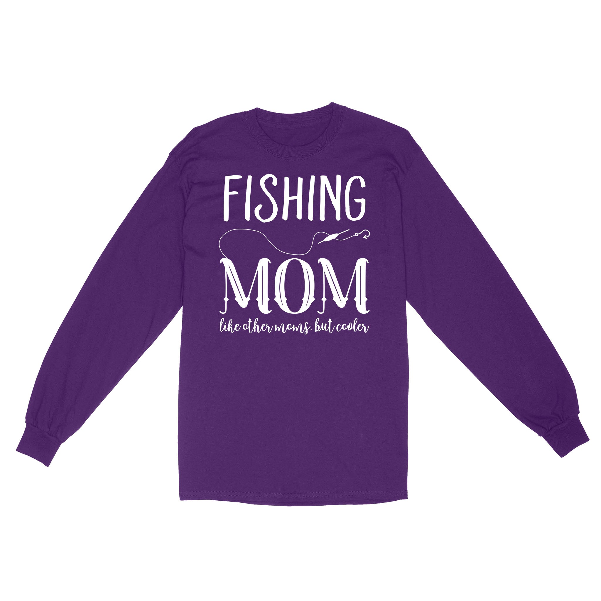 Fishing mom fishing Long Sleeve