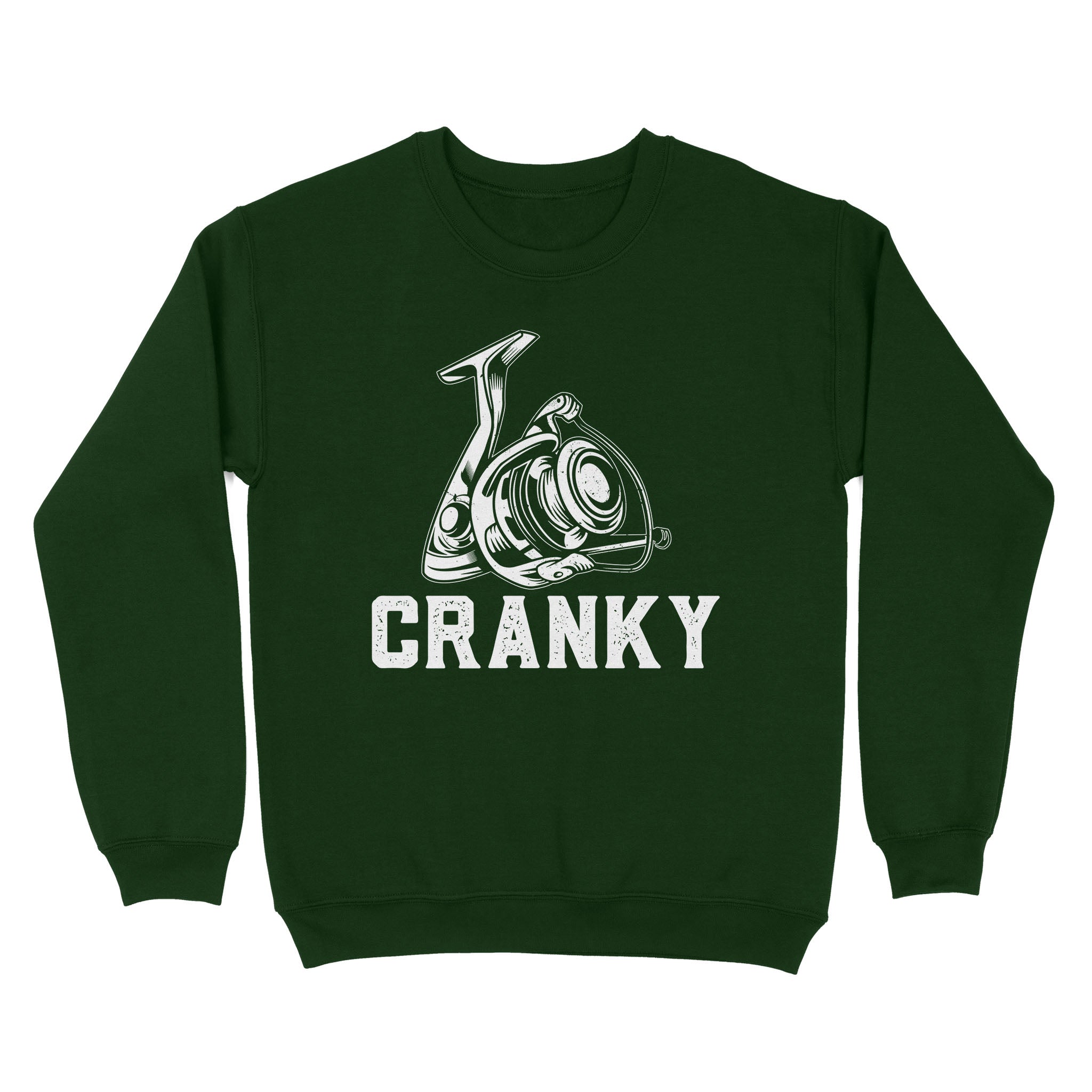 Cranky Funny Fishing Sweatshirt