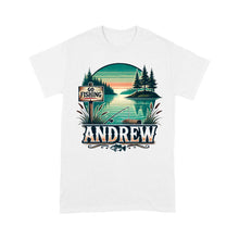 Load image into Gallery viewer, Personalized fishing shirt custom name T-Shirt
