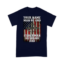 Load image into Gallery viewer, Fisherman - Man of God personalized gift T-Shirt
