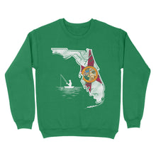 Load image into Gallery viewer, Sweatshirt - Florida fishing shirt gift for Florida fisherman
