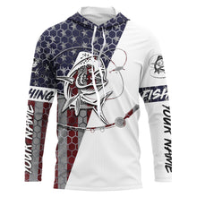 Load image into Gallery viewer, Mahi Mahi Fishing American Flag Custom Fishing shirts, personalized Patriotic Fishing jerseys IPHW2207
