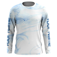 Load image into Gallery viewer, Fade wave camo Custom UV Long Sleeve Fishing Shirts, personaized Fishing jerseys for men - IPHW1726
