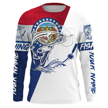 Load image into Gallery viewer, Personalized Missouri Trout Long sleeve performance Fishing Shirts, Trout tournament fishing shirts IPHW3143
