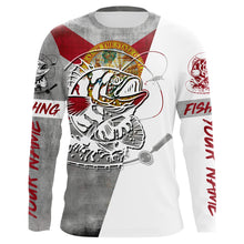 Load image into Gallery viewer, Florida Grouper Custom Long Sleeve performance Fishing Shirts, Grouper Fishing jerseys IPHW2900
