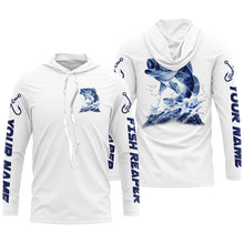 Load image into Gallery viewer, Personalized Bass Fishing Long Sleeve performance Fishing Shirts, Bass Fishing apparel IPHW2377

