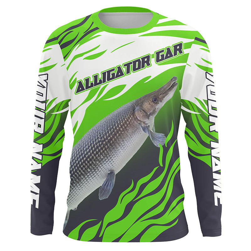 Alligator Gar Master Custom Uv Long Sleeve Fishing Shirt, Gar Tournament Fishing Shirt IPHW3927