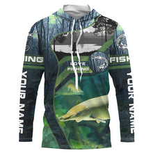 Load image into Gallery viewer, Alligator Gar Custom Long Sleeve Uv Fishing Shirts, Gar Hunter Fishing Gifts IPHW3938
