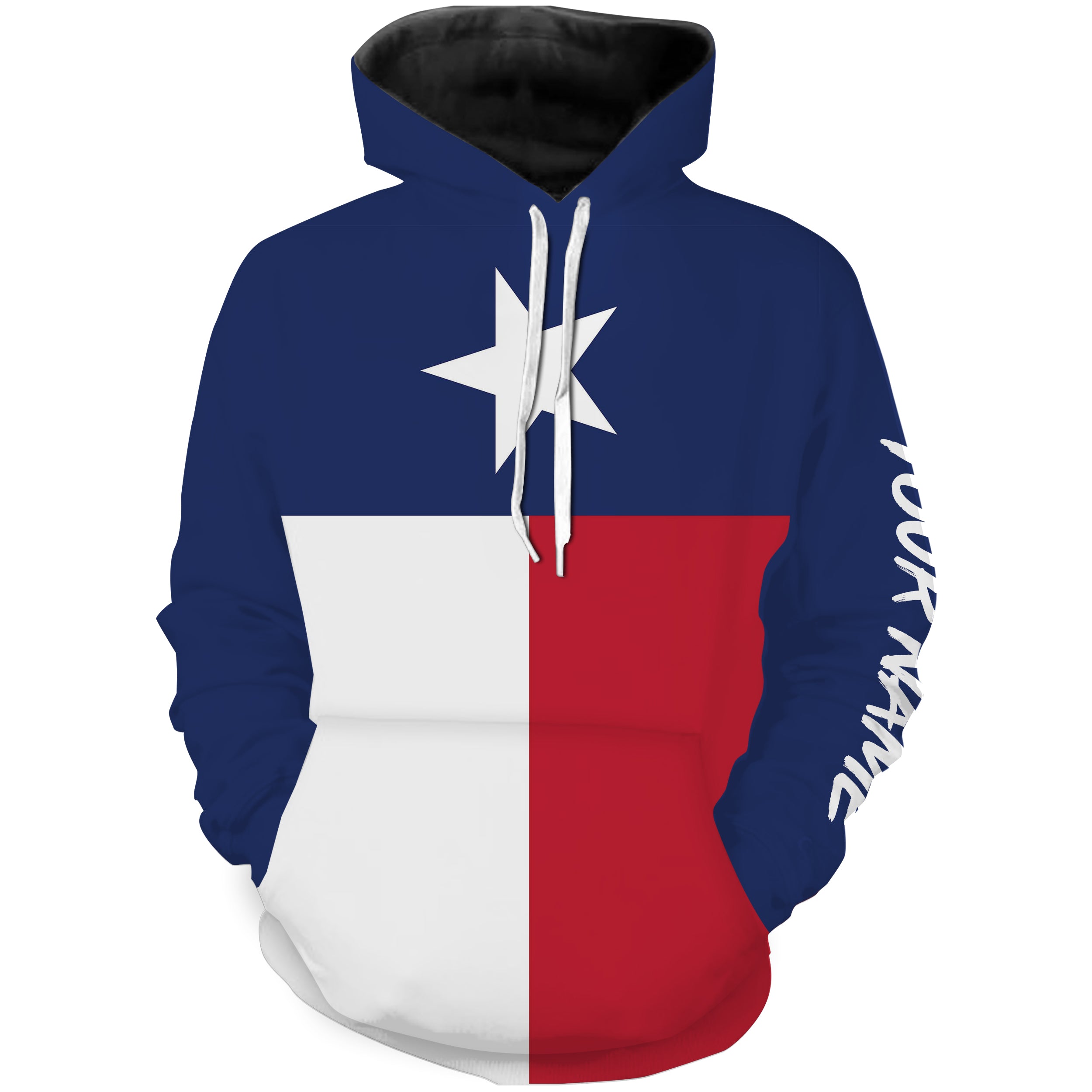 Texas Shirts Texas Flag Custom All over print Hoodie Patriotic Shirts - HPW310