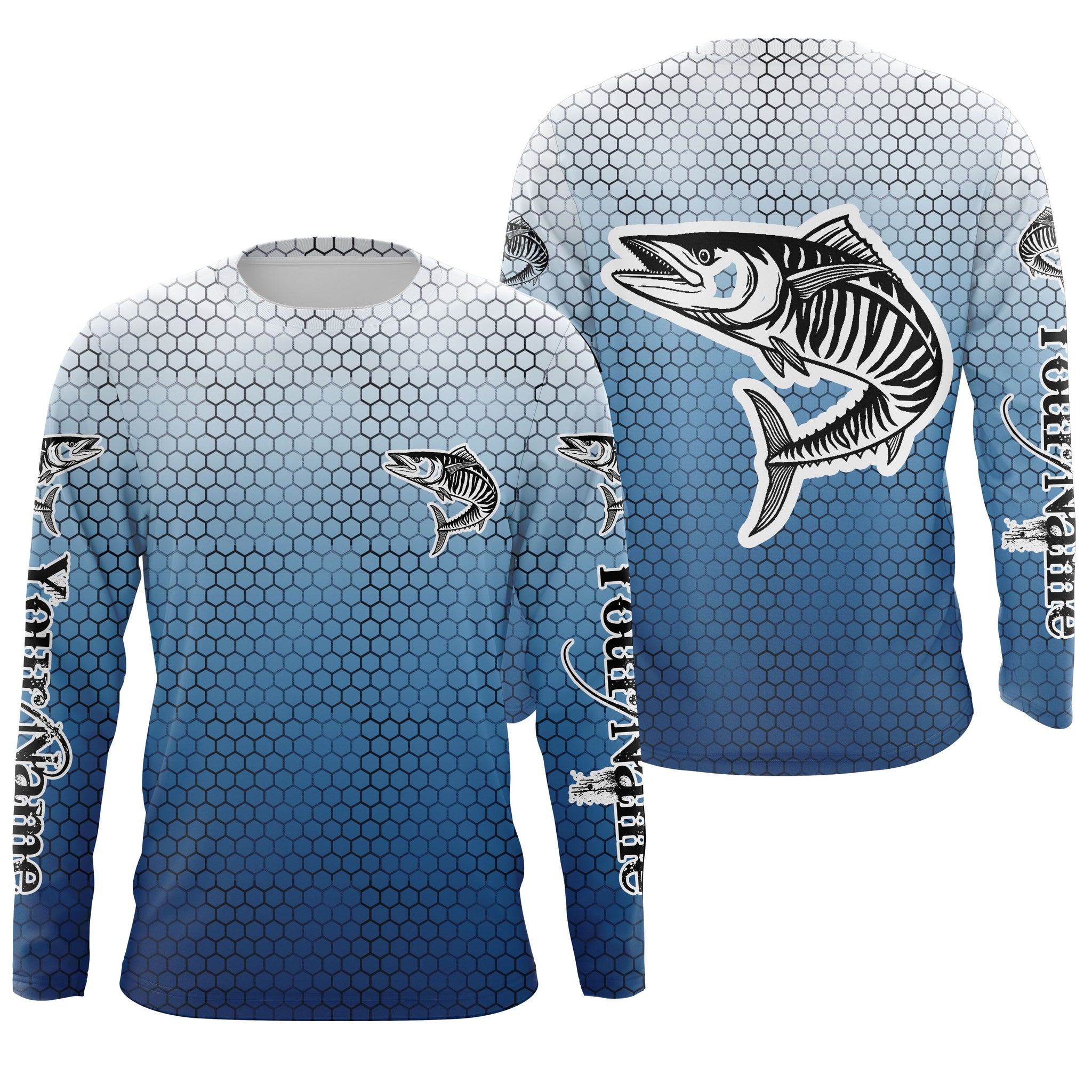 Striped Bass Fishing scale fish Long Sleeve Fishing Shirts