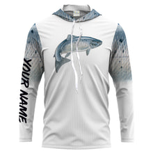 Load image into Gallery viewer, Chinook Salmon (King Salmon) Fishing Customize Name UV protection UPF 30+ quick dry long sleeves fishing shirt for men NPQ122
