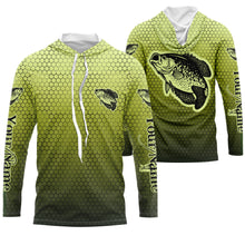 Load image into Gallery viewer, Crappie Custom Long Sleeve performance Fishing Shirts, Crappie Fishing jerseys  IPHW3026
