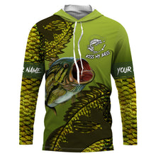 Load image into Gallery viewer, Mens Largemouth Bass Fishing UV Protection Quick-dry Long Sleeves Shirt - SDF5
